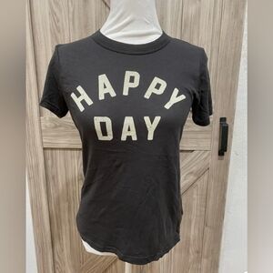 Chaser Graphic Tee - Happy Day SIZE SMALL